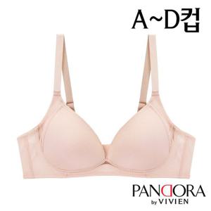 [판도라by비비안]메쉬 풀컵무빙 노와이어 몰드브라1종(PBR7138)75A~95D