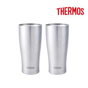 써모스 진공단열 컵 JDE-420K 420ml 1+1
