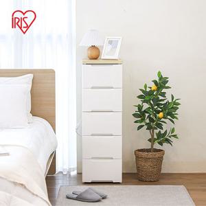 아이리스 플라스틱 5단 레일 수납장 서랍장 HG-325