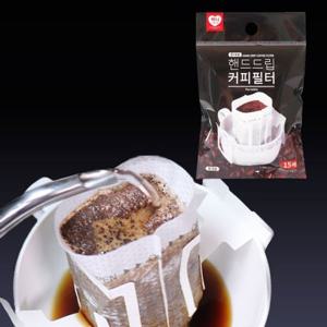 커피용품 하니 NO드리퍼 핸드드립 커피필터 15매 카페용품