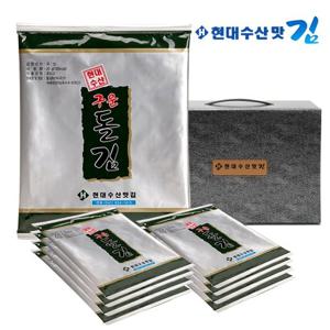 현대수산맛김 보령 대천김 돌김 전정김 8봉 /조미김/구운김