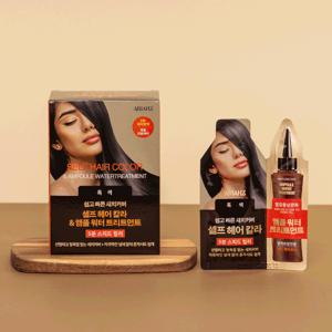 아리아즈 헤어 컬러 셀프염색 새치염색약 3종 10개입