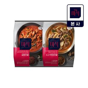[더미식] 곱창전골 665g + 소고기된장전골 590g
