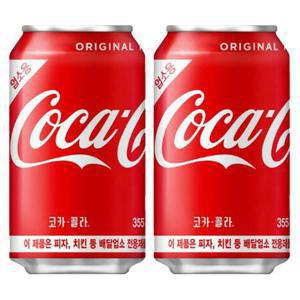 코카콜라 뚱캔 355ml x 24캔 업소용 음료 음료수 탄산음료 탄산소캔