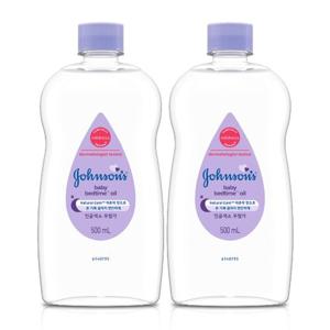 존슨즈 베드타임 베이비 오일 500ml x 2개