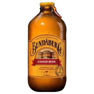 분다버그 진저비어 375ml x 6개 병음료 음료수 탄산음료