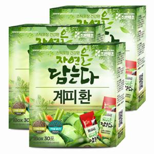 조은약초 프리미엄 계피환 스틱 3g x 30포 x 3박스 (총 270g)
