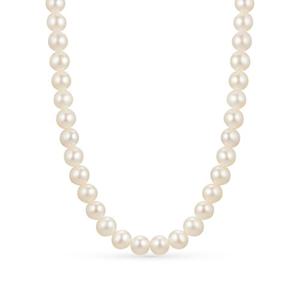 [도로시] 14k 베이직 담수진주 비드 목걸이(6.5mm)_기본장식