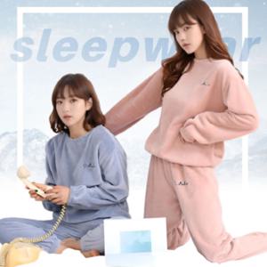 ★무료배송★ 여성 밍크 극세사 수면잠옷세트 잠옷바지 겨울 실내복