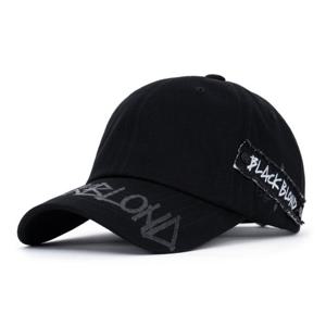 [블랙블론드]BBD Side Patch Shadow Graffiti Logo Cap (Black)