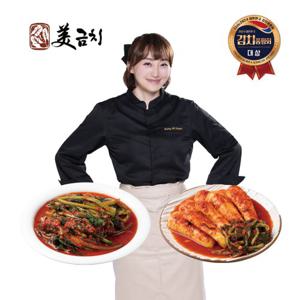 미금치김치 율무 총각3kg + 열무2kg, 총 5kg