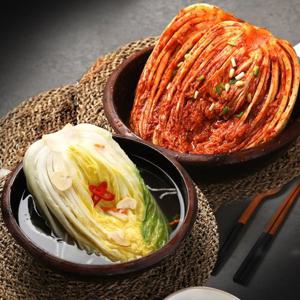 [서안동농협] 농협 풍산김치 포기김치 4.5kg+백김치 2.5kg