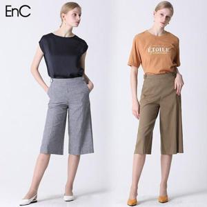 [이엔씨][EnC] 스트라이프 7부 팬츠 (택가격 219000원)