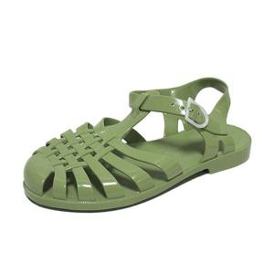 [메듀즈키즈]메듀즈 키즈 SUN 201 샌들 올리브 주니어 아동 젤리슈즈 아쿠아 샌들 OLIVE
