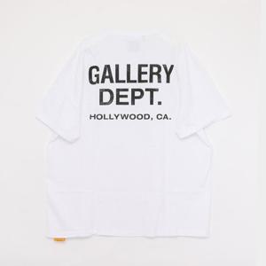 갤러리디파트먼트 25SS 수베니어 프린트 반팔 남성 티셔츠 VST-1030 WHITE