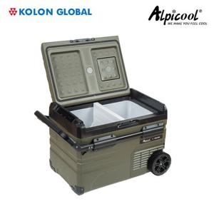 알피쿨 Xpro35 올리브 차량용냉장고 캠핑냉장고 코오롱구입 정식A/S 카키 휴대용 이동식 차박