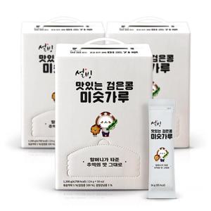 설빙 검은콩 미숫가루 달달한 전통음료 50입*3팩