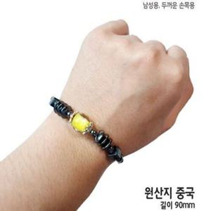 [끌레아]자석팔찌(노랑포인트)