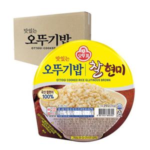 오뚜기 찰현미밥 210g 18개입 [박스]