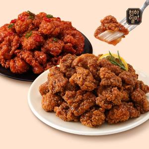 [천하일미] 홍석천 이원일 닭강정 250g 간장 4팩+양념 4팩 순살치킨