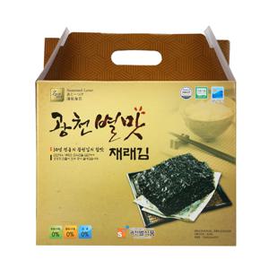 광천별맛 재래 식탁김 세트 총 24봉 (15g x 12봉지) x 2박스
