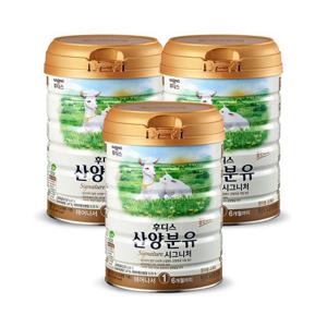 NEW 일동후디스 산양분유 시그니처 1단계 800g 3캔