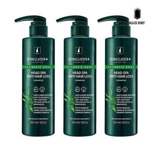 [기타 (뷰티)]더마클라센 헤드스파 안티 헤어로스 탈모케어 샴푸 500ml x3