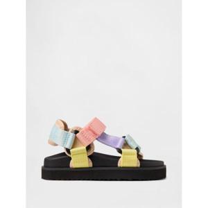 키즈 갭 GAP 토들러 캔버스 스트랩 샌달 샌들 멀티 10676956
