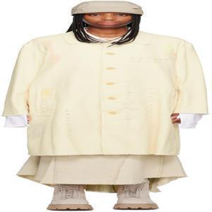 HYEIN SEO 오프 화이트 더블 레이어 코트 FW22 - CT1IV 222429F059000