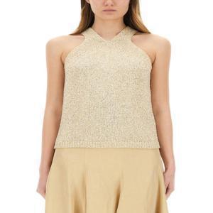FABIANA FILIPPI COTTON KNIT TANK TOP MAD275F552_L3310149