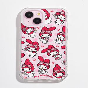 [당일발송] Skinnydip(스키니딥) - Hello Kitty My Melody Red Shock Case (아이폰16)