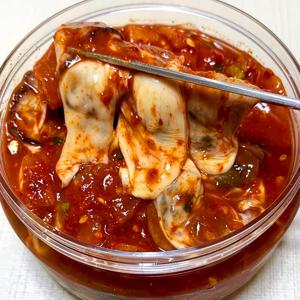 국내산 통영 생굴무침 330g (1팩~6팩)