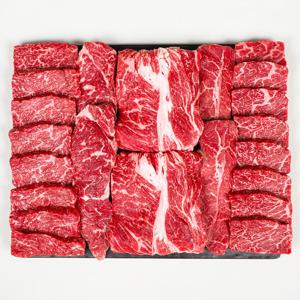 국내산 1등급 소고기 구이세트 등심/갈비/채끝/안심/차돌박이 (600g~1.8kg)