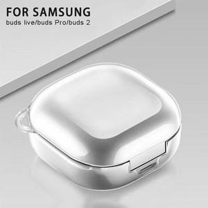 samsung 호환 Galaxy Buds Pro Live Buds 2 Pro Buds2 FE 커버 Anti-Fall 하드 PC 쉘용 투명 보호 케이스
