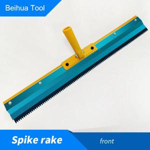 Beihua 56cm 스파이크 레이크 셀프 플로우 시멘트 레이크 스크레이퍼 실리콘 PU 에폭시 바닥 페인트 건설 도구 3mm/5mm/8mm