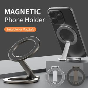 Magsafe 체육관 러닝머신을 위한 접이식 양면 자기 전화 홀더 범용 접이식 자동차 홀더 자기 스마트폰 스탠드