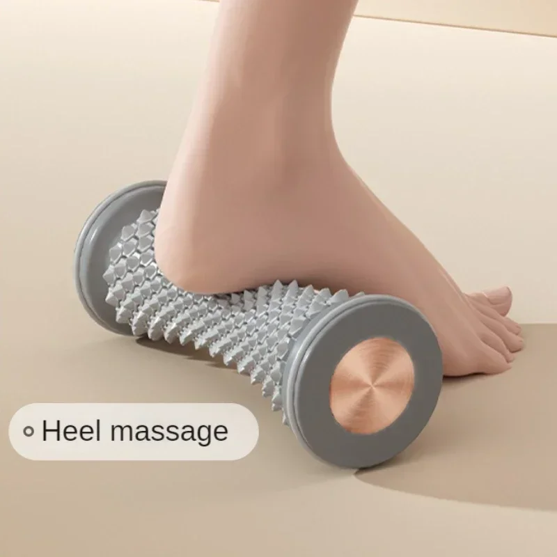 발 마사지 기계 마사지 롤러 요가 마사지 공 발바닥 근막 롤러 근육 이완 관리 플라스틱 수동 발 마사지