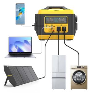 리파워 파워스테이션 3000w 2880wh 리튬인산철 배터리 UPS 기능 2시간 완충 충전 야외 휴대용 파워스테이션