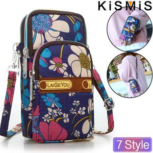 KISMIS 7 스타일 야외 스포츠 휴대폰 가방, 러닝 손목 가방, 소형 모바일 지갑 (어깨 걸이 목 손목)