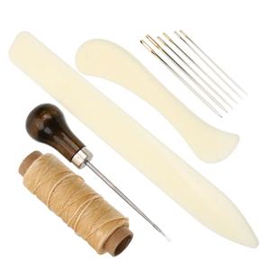 도구 키트 봉제 공예 Diy 작업 도서 바느질 세트 바인딩 바늘 폴더 뼈 종이 용품 수리 프레스 제본