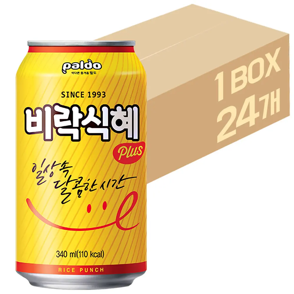 팔도 비락식혜 340ml 24개 전통음료