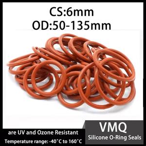 의료 기기, 식수 장비 등에 사용되는 식품 등급 VMQ 실리콘 O-링(OD50-135mm*CS6mm)