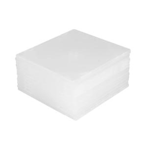 초박형 보관 거치대 케이스, 투명 CD 패키지, 휴대용 CD 보관함, 홈 시네마 (흰색), 12 개