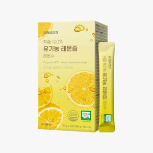 모어네이처 착즙 100% 유기농 레몬즙 레몬수 20g 14포, 1개