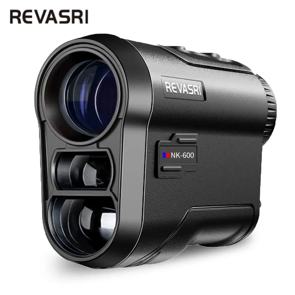 REVASRI 600M/야드 골프 레이저 거리 측정기(경사 보상 깃대 잠금 장치 포함) 골프용 USB-C 충전식 진동