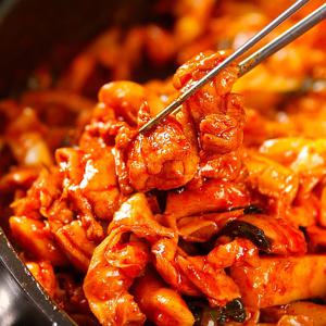 춘천식 닭갈비 양념 순살 700g(2~3인분) 밀키트 캠핑요리 간편조리
