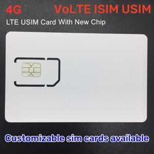 OYEITIMES 빈 ISIM 카드, 운영자용 미니 나노 마이크로 쓰기 가능, 프로그래밍 가능 SIM 카드, 밀레니지 알고리즘, 4G VoLTE WCDMA GSM