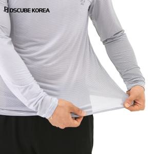 [도허니] 사계절 여름 자외선차단 골프 운동 등산 쿨 기능성 남성 이너 라운드 스프라이트 긴팔티셔츠