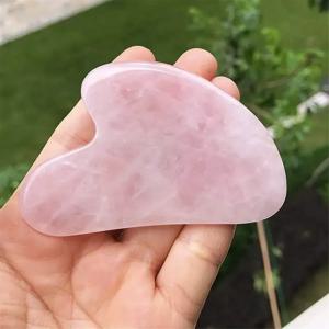 페이스 롤러 구아슈 스크레이퍼 Gousha Stone Gowoman 페이스 롤러 Gua Sha 도구 페이스 롤러 마사지 용 수지 Gousha 스톤