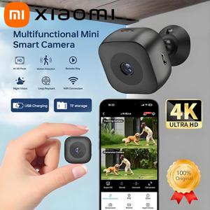 4K HD 픽셀 카메라 무선 WiFi 원격 모니터 모션 감지 스마트 알람 야간 투시경 카메라 보안 보호 새로운 2025
